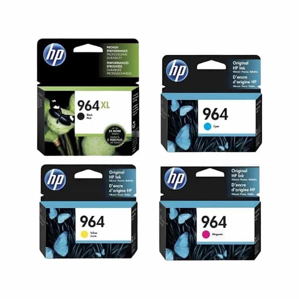 Combo de cartuchos de tinta HP 964XL negro y 964 color 3JA57AL 3JA51AL 3JA52AL 3JA50AL