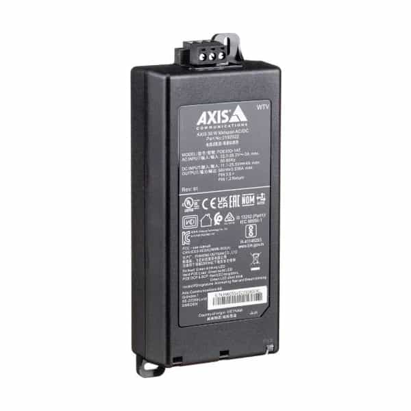 Inyector PoE midspan Axis 30W AC/DC