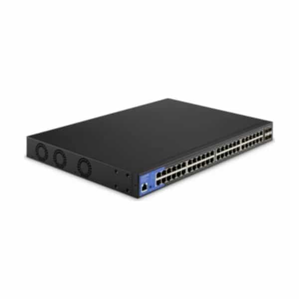 Switch Linksys LGS352MPC 48 puertos Gigabit PoE+ administrable 4 SFP+ 10G 740W