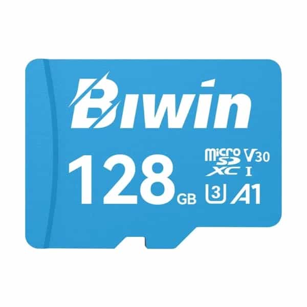 Tarjeta de Memoria Biwin MS100 128GB MicroSDXC A1 100MB/s U3 V30