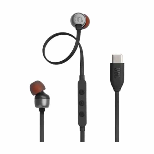 Auricular JBL T310C Cableado USB C Negro