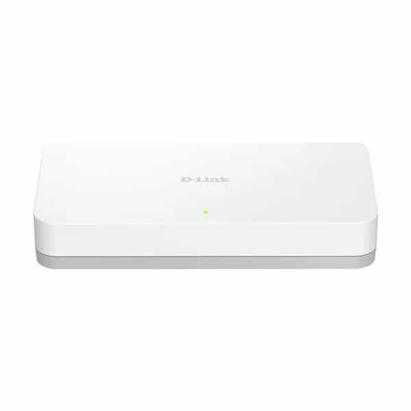 Switch D-Link DGS-1008A 8 puertos Gigabit 10/100/1000 Mbps no administrado