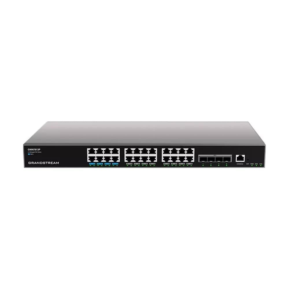 Grandstream SW L3 24P POE++ Giga 4SFP+