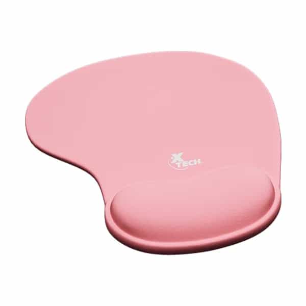 Mouse pad XTech Skadi con apoyo de gel rosa XTA-530