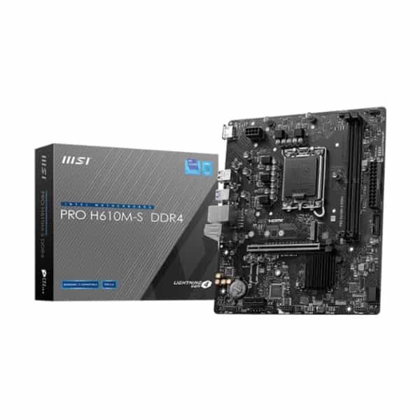 Motherboard MSI PRO H610M-S DDR4 1700 (12va/13va/14va Gen)
