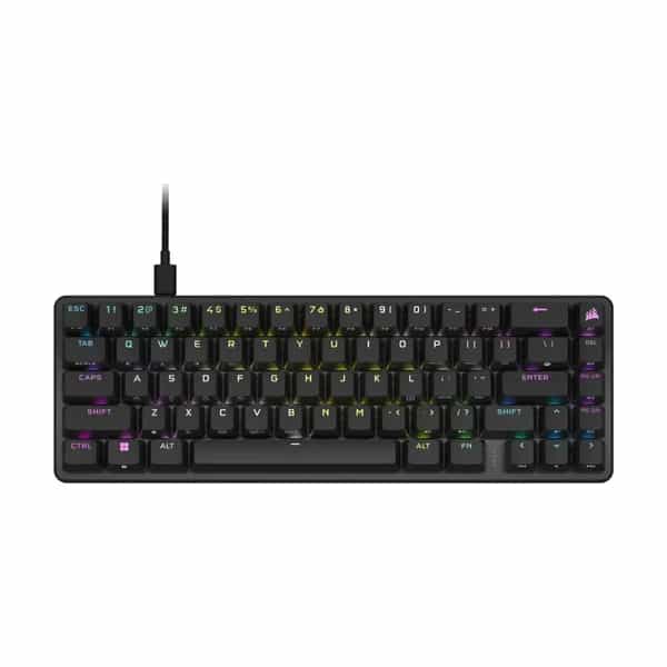 Teclado mecánico Corsair K65 Pro Mini RGB 65% switch OPX inglés CH-91A401A-NA