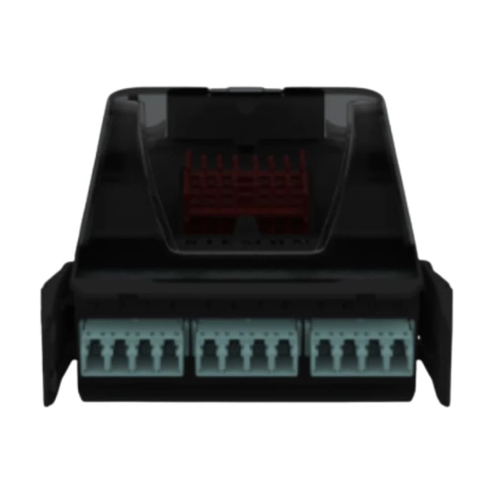 Casete de empalme de fibra Siemon LightVerse 12 fibras LC OM4 aqua 1m LVS12-LCPVLAB1A