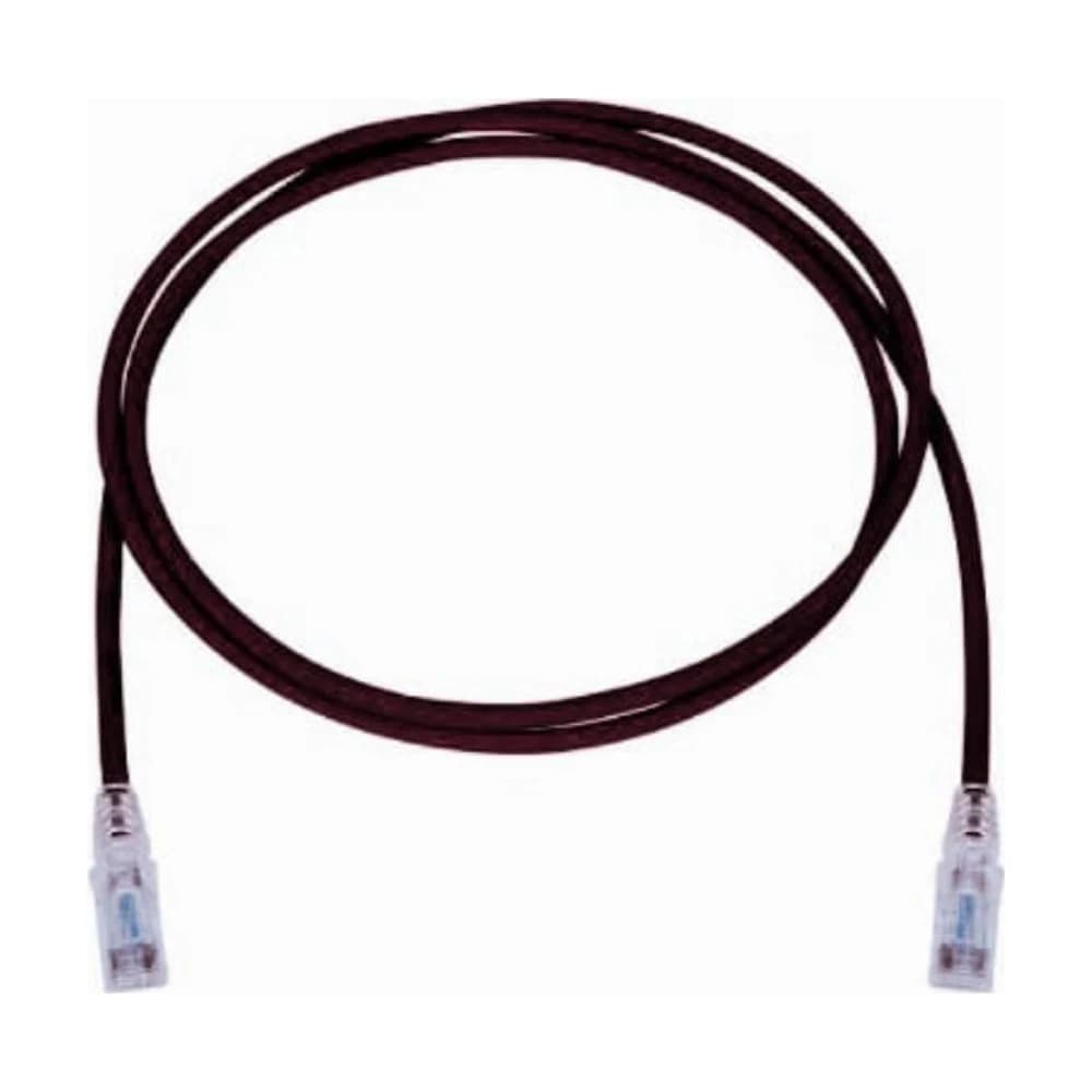Patchcord Siemon Cat 6 UTP RJ45 CM/LSOH-1 negro 5 pies 28 AWG MC6-05-01-28