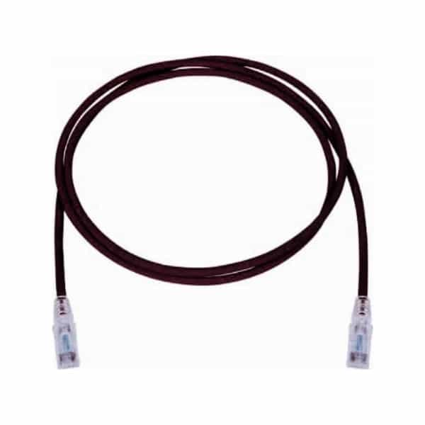 Patchcord Siemon Cat 6 UTP RJ45 CM/LSOH-1 negro 5 pies 28 AWG MC6-05-01-28