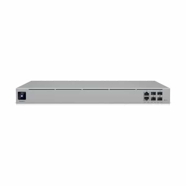 Cloud Gateway Ubiquiti UniFi empresarial 25Gbps con tres puertos WAN y alta disponibilidad UBQEFG