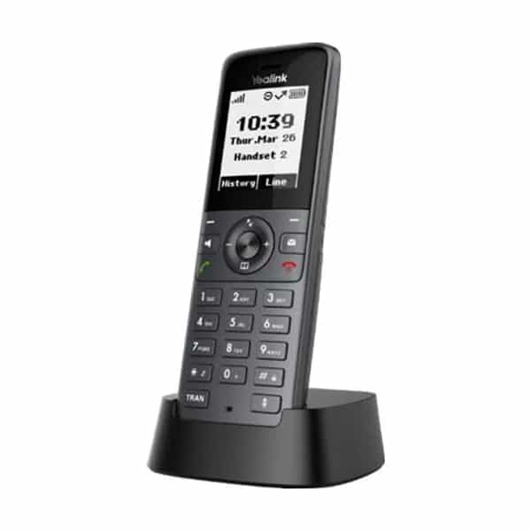 Teléfono inalámbrico DECT Yealink W71H con estación de carga y fuente