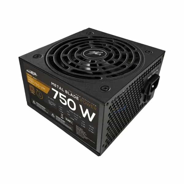 Fuente Sentey Metal Blade Power 750W 80 Plus Bronze full modular ATX 3.1 PCIe 5.1 MBP750-VM