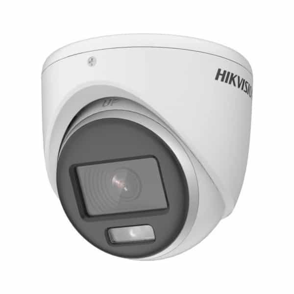 Cámara minidomo Turbo HD Hikvision DS-2CE70DFOT-MF 720p 4 en 1 plástico interior 2.8mm