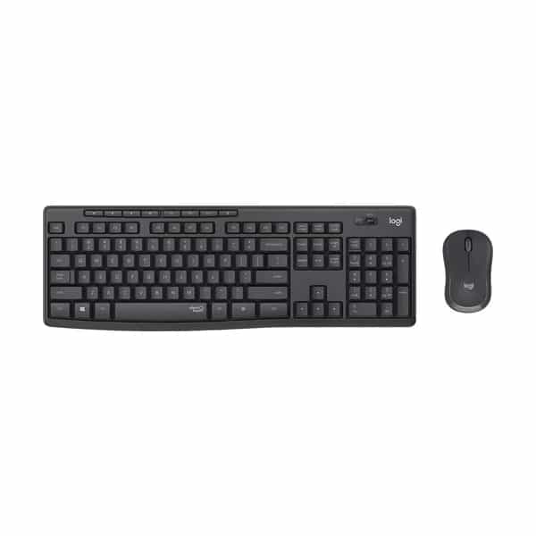 Combo Teclado y Mouse Inalámbrico Logitech MK295 Negro