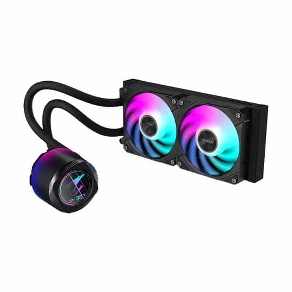 Water cooler Gigabyte AORUS Waterforce X II 240 mm con pantalla LCD