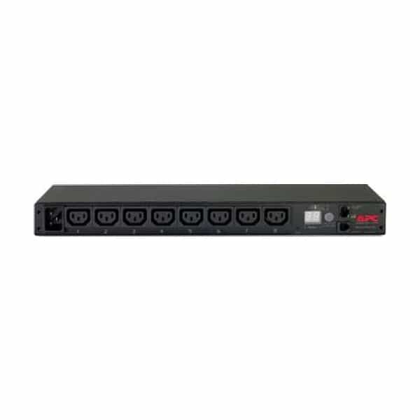 PDU NetShelter Medida, 1U, 1 fase 16A, Salidas 8xC13, Entrada C20