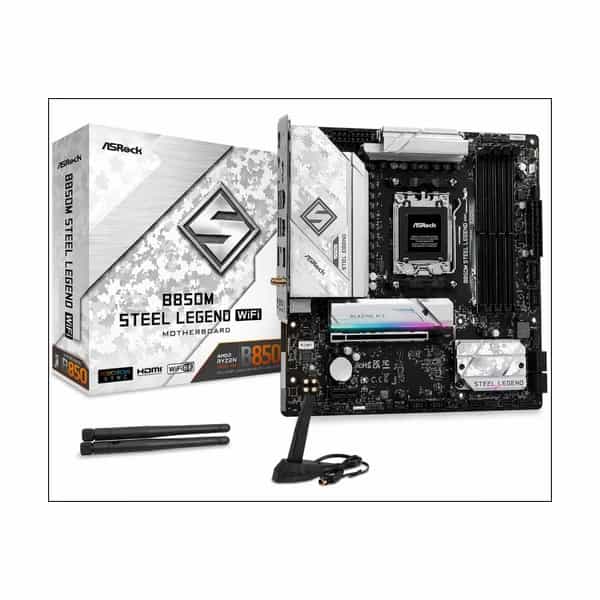 Motherboard ASRock B850M Steel Legend WiFi AM5 DDR5 90-MXBS20-A0UAYAZ