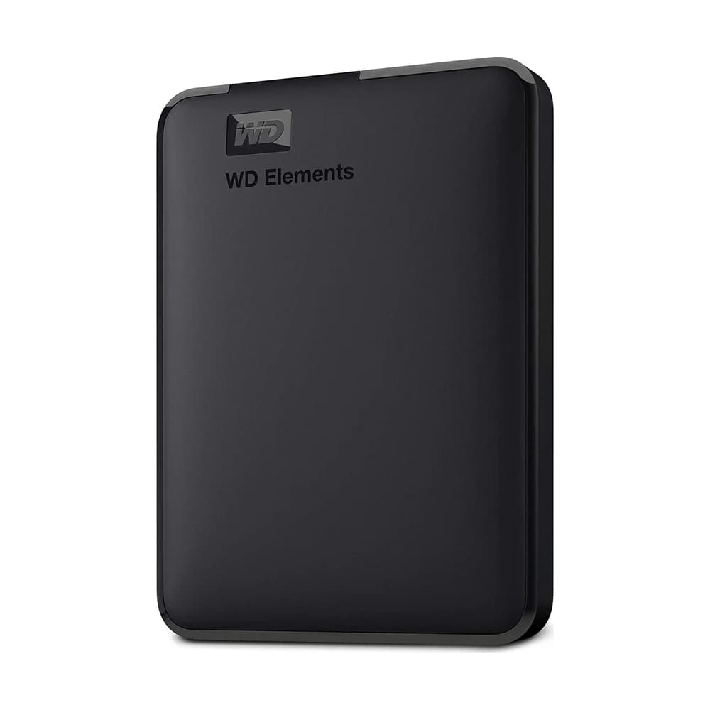 Disco Externo HDD WESTERN DIGITAL Elements 2TB USB 3.0 Tipo A Negro