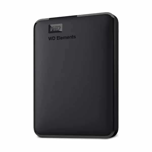 Disco Externo HDD WESTERN DIGITAL Elements 2TB USB 3.0 Tipo A Negro