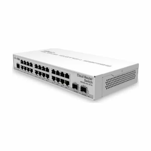 Switch MikroTik CRS326-24G-2S+IN 24 Ethernet 2 SFP+ L5 escritorio sin fuente