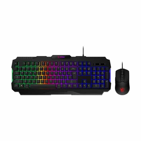 Combo teclado y mouse MSI Forge GK100 LS