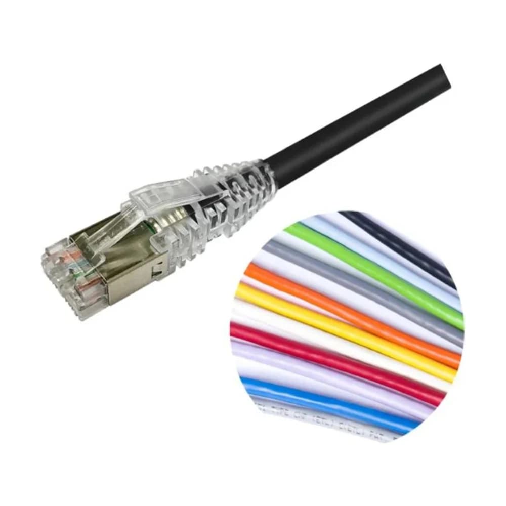 Patchcord CommScope AMP Netconnect XG Cat 6A F/UTP 8 pies blanco NPC6ASVDB-WT008F