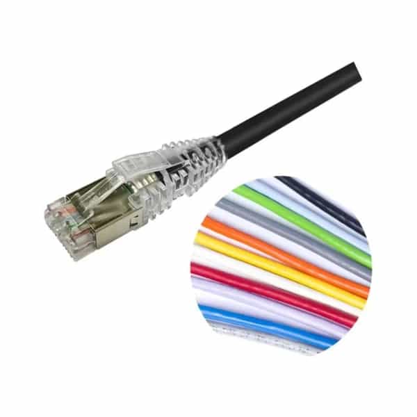 Patchcord CommScope AMP Netconnect XG Cat 6A F/UTP 8 pies blanco NPC6ASVDB-WT008F