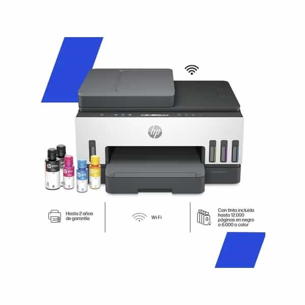 Impresora multifunción HP Smart Tank 750 dúplex ADF Wi-Fi Bluetooth 6UU47A