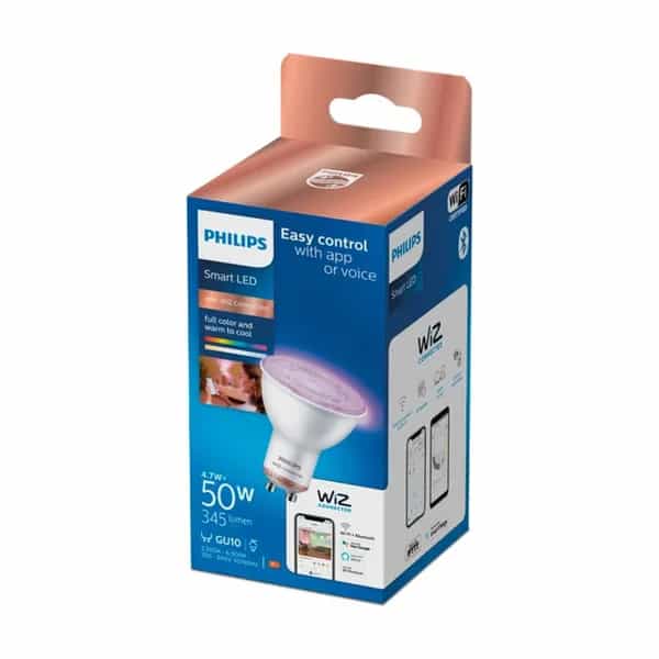 Lámpara Philips Wfb RGB 50W GU10