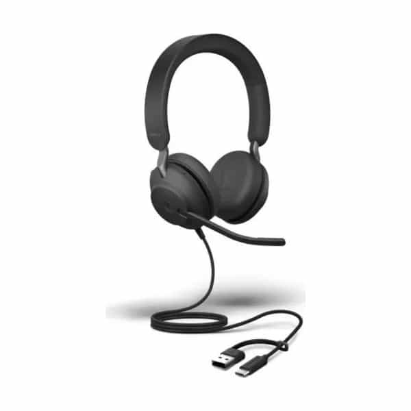 Auricular Jabra Evolve2 40 USB-C/A MS