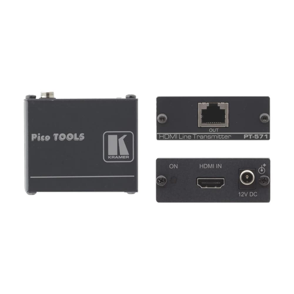 Transmisor HDMI compacto Kramer PT-571 HDCP 2.2 sobre DGKat PoC largo alcance