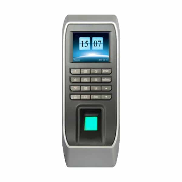 Control de acceso Unitech huella y teclado TCP/IP con fuente PS-3A 2000 usuarios UA-17