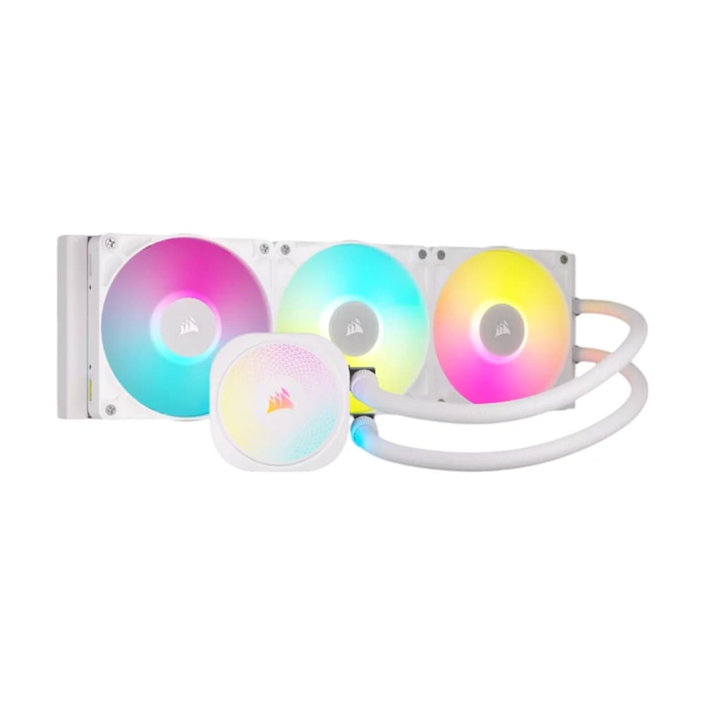 Water cooler Corsair iCUE LINK Titan 360 RX RGB para CPU 360mm White CW-9061021-WW