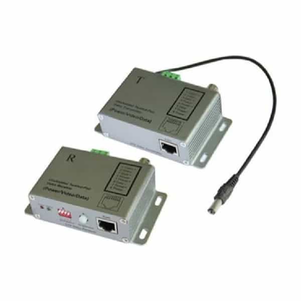 Kit balun activo dLux VB113R-T de un canal alimentación, video y datos