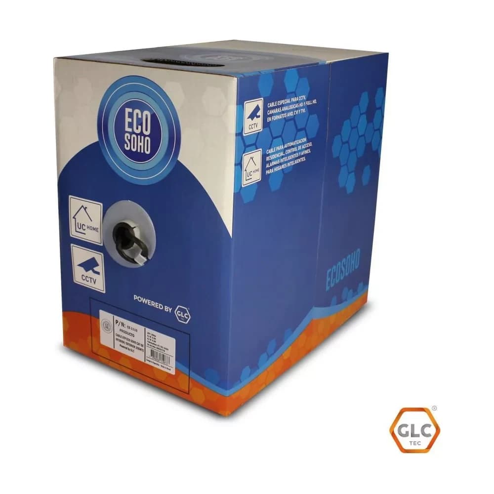 Cable UTP GLC Eco Soho Cat 5e interior/exterior 305 m CE-1110