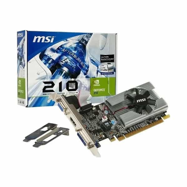 Placa de video MSI G210 1GB DDR3 LP Single Slot 912-V809-3634