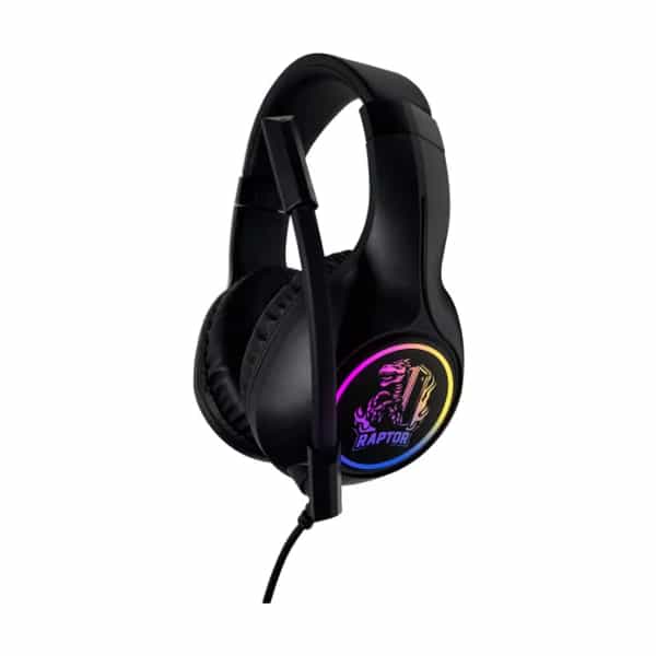 Auricular Gamer Raptor Shadow Core RGB 7.1 cancelacion sonido USB