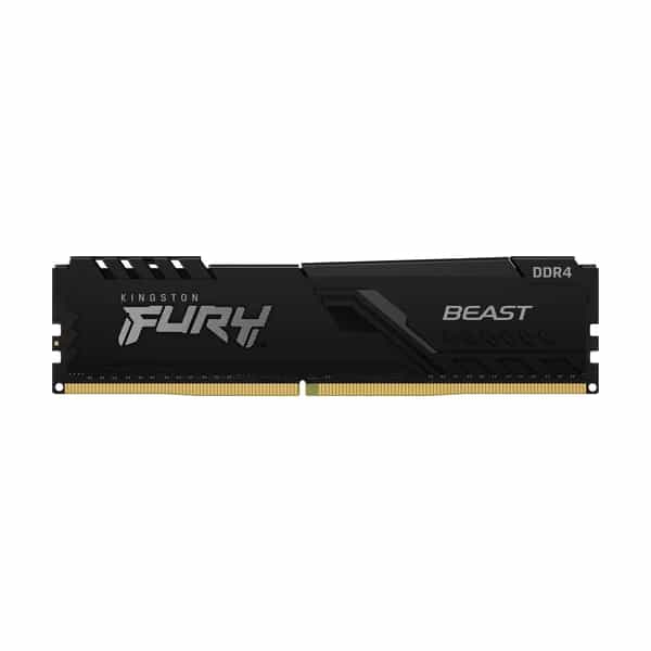 Memoria RAM Kingston Fury Beast 16GB DDR4 3200MHz Black KF432C16BB/16
