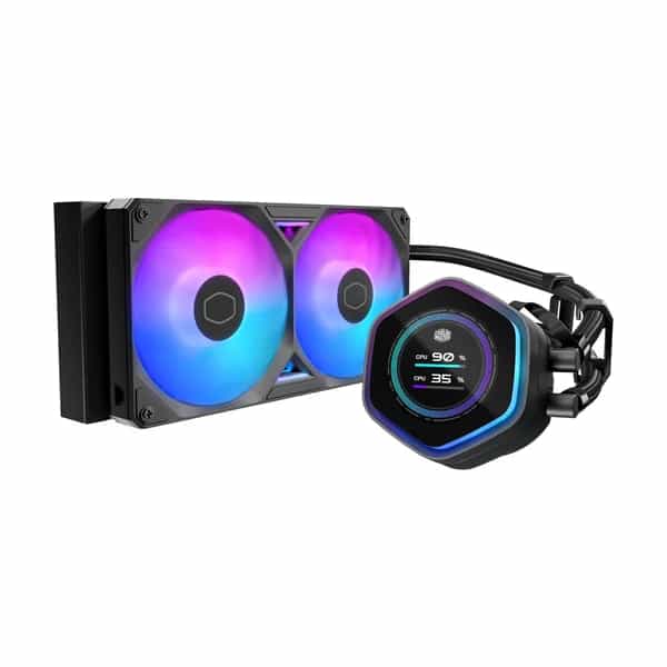 Water cooler CPU Cooler Master MasterLiquid 240 Atmos II LCD ARGB MLX-D24M-A25SZ-L1