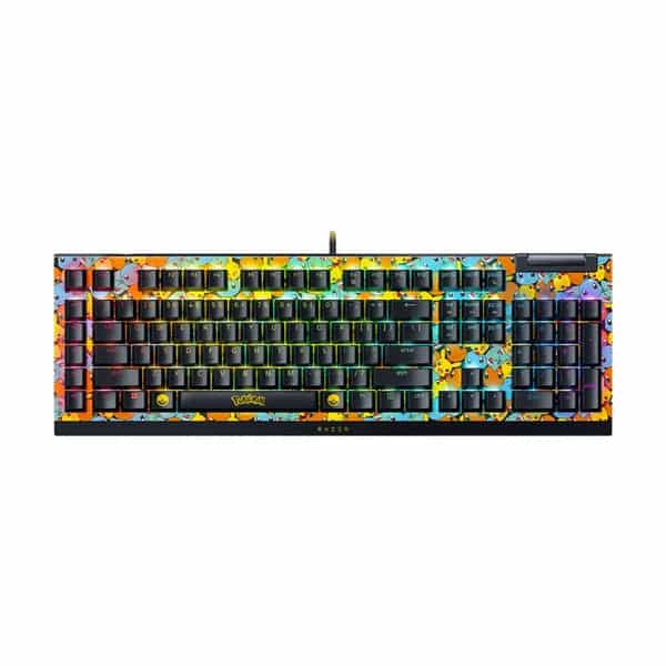 Teclado Razer BlackWidow V4 X Pokémon Edition