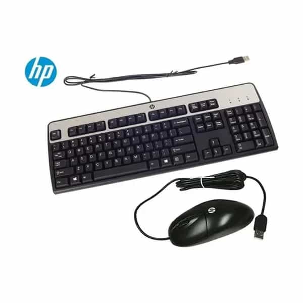 Kit teclado y mouse HPE USB 631341-B21