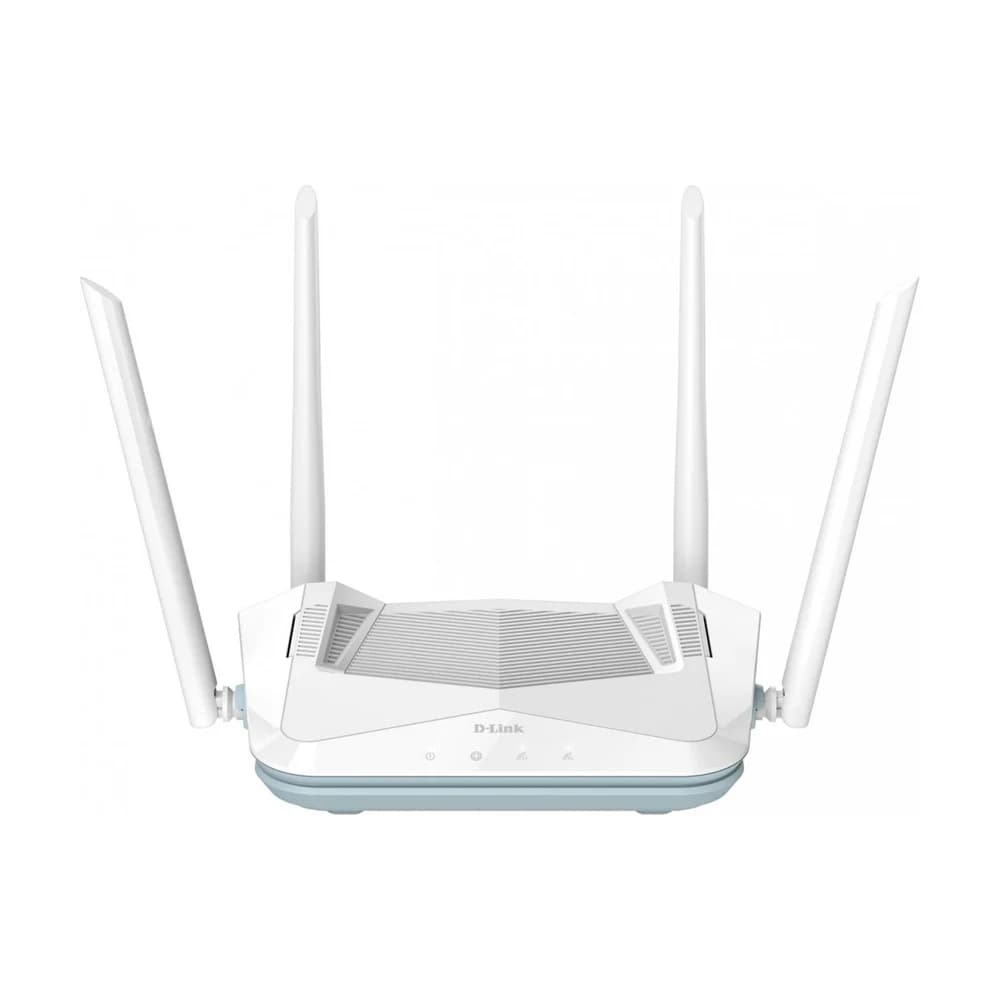 Router D-Link R18 Smart WiFi 6 AX1800 4 antenas Dual Band blanco