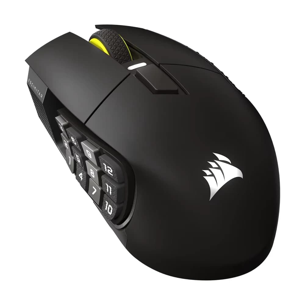 Mouse gamer Corsair Scimitar Elite Wireless SE MMO Gris metálico CH-9314014-WW