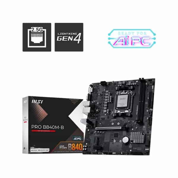Motherboard MSI PRO B840M-B AM5 DDR5