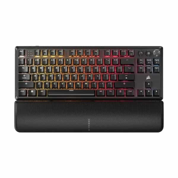 Teclado mecánico Corsair K70 Core TKL Wireless RGB MLX Red inglés CH-914901E-NA