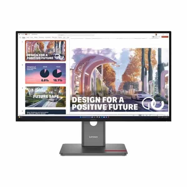 Monitor Lenovo P27QD-40 27" HDMI, DP, USB-C y RJ45