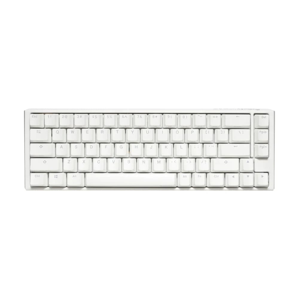 Teclado mecánico Ducky One 3 SF teclas blancas interruptor marrón inglés PBT