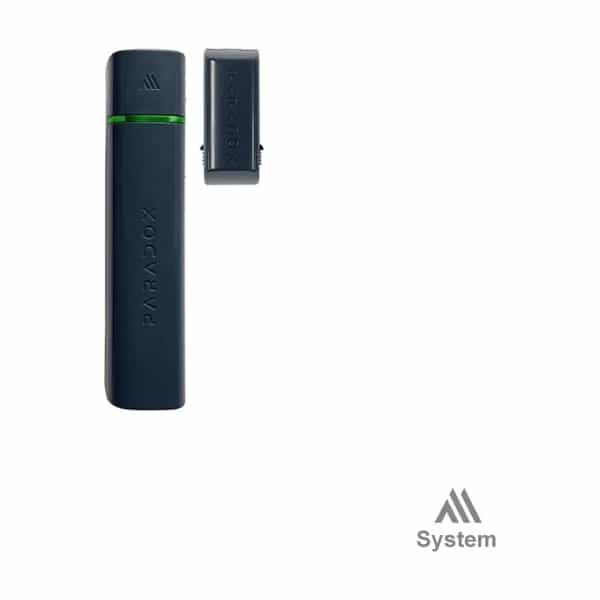 Contacto de puerta inalámbrico mini Paradox DCT2M negro 914MHz
