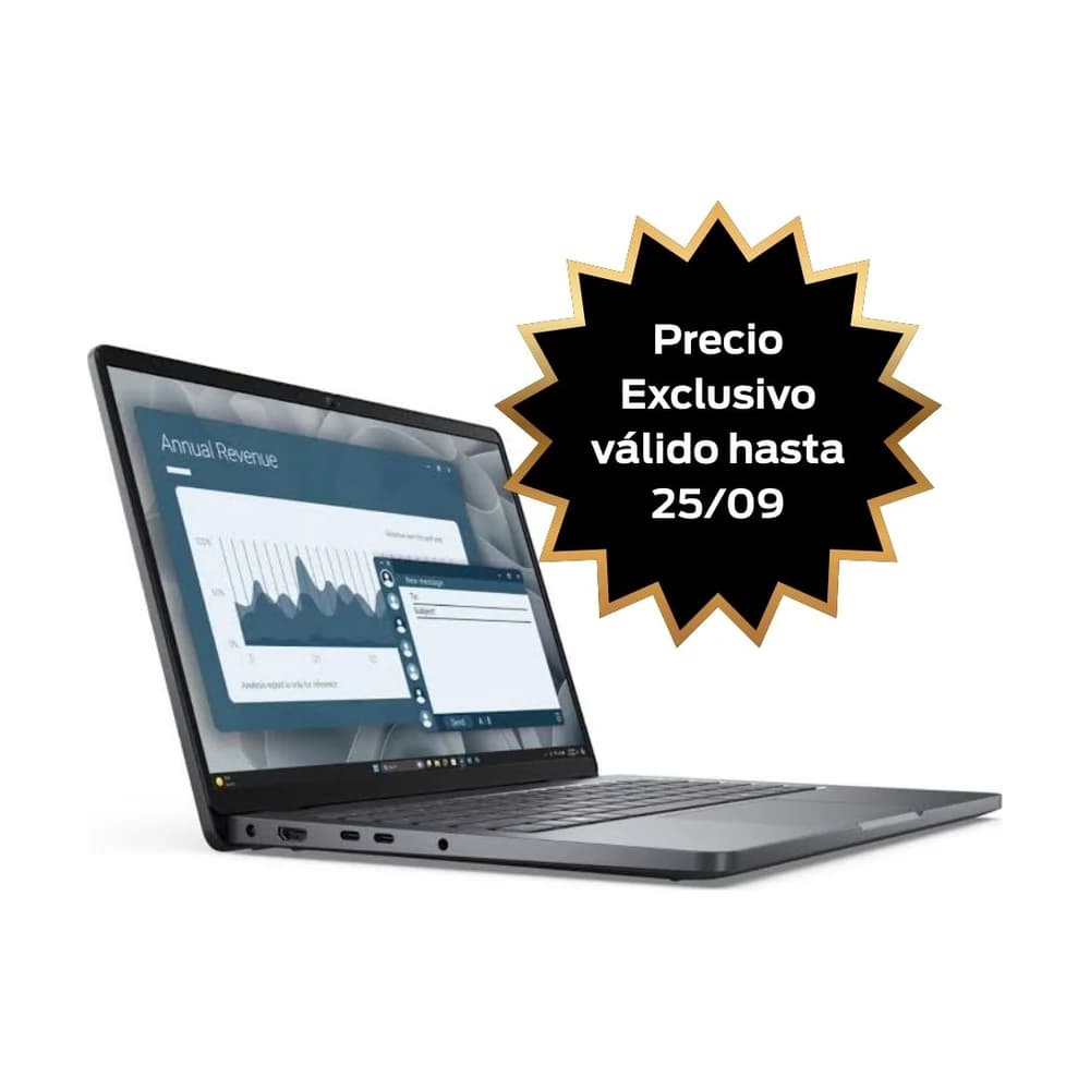 Notebook Dell Pro 14 PC14255 14" AMD Ryzen 5 PRO 230 16GB SSD 512GB Windows 11 Pro 6F1NR