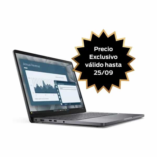 Notebook Dell Pro 14 PC14255 14" AMD Ryzen 5 PRO 230 16GB SSD 512GB Windows 11 Pro 6F1NR